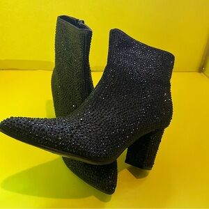 Forever Black Ankle Boots